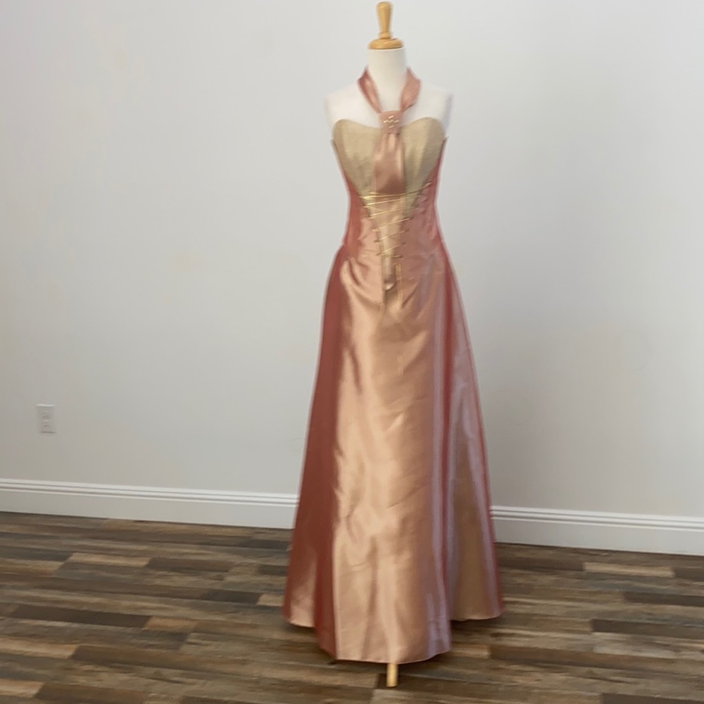 Unique long dress